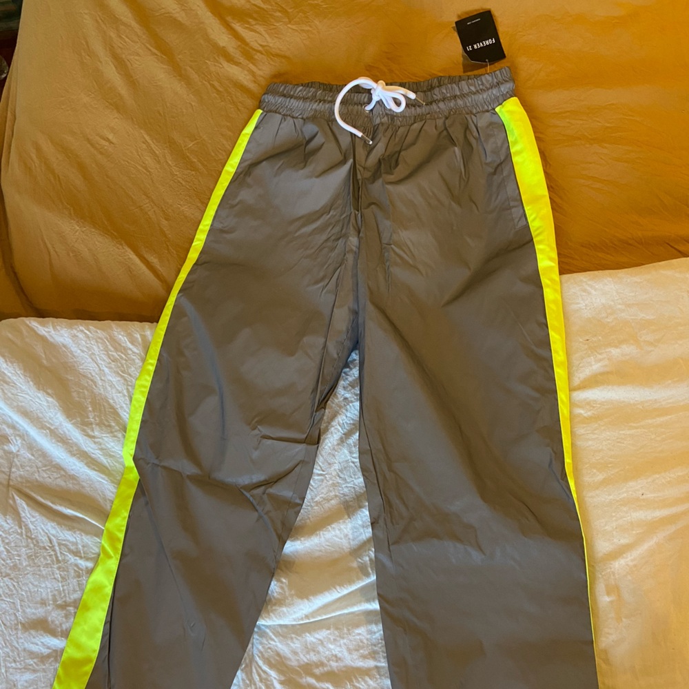 Swishy joggers